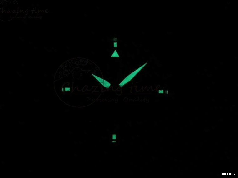 MIROTIME 0203 MARK XVIII Le Petit Prince IW327004 SS FKF 1:1 Best Edition Blue Dial On Brown Leather Strap Trendsetting 7117